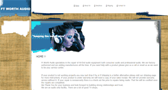 Desktop Screenshot of ftworthaudio.com